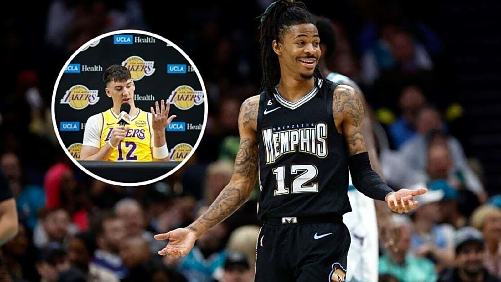 Ja Morant gives verdict on LA Lakers star’s improved shooting after Jake LaRavia issues praise