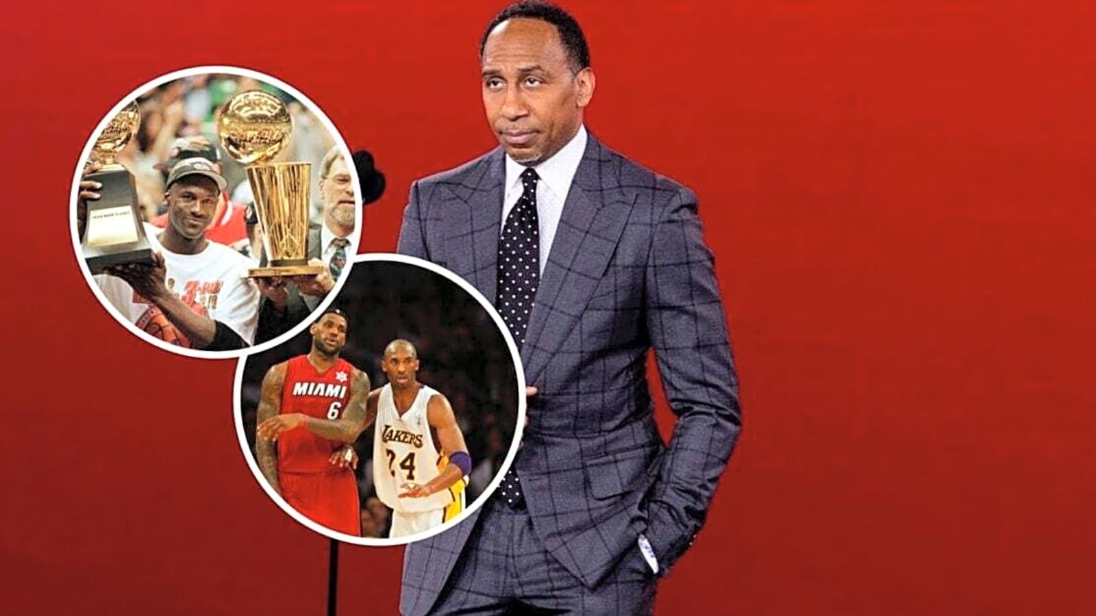 Stephen A. Smith explains why Kobe Bryant and LeBron James will never eclipse Michael Jordan in the all-time rankings