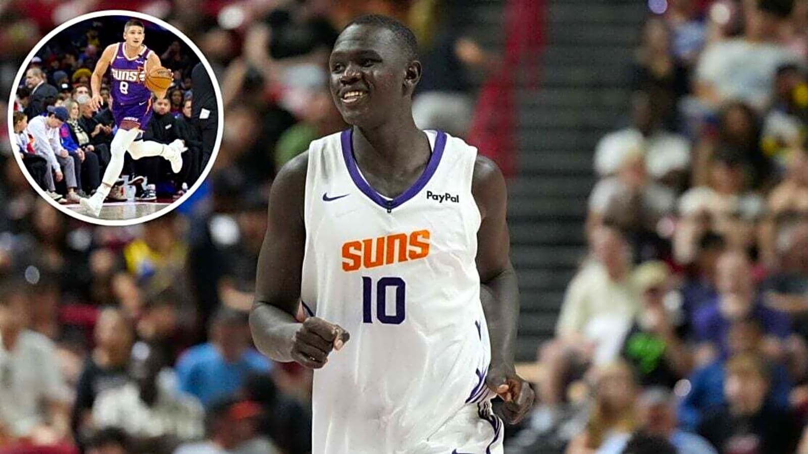 Grayson Allen can’t believe what Khaman Maluach did on first day of Phoenix Suns training camp