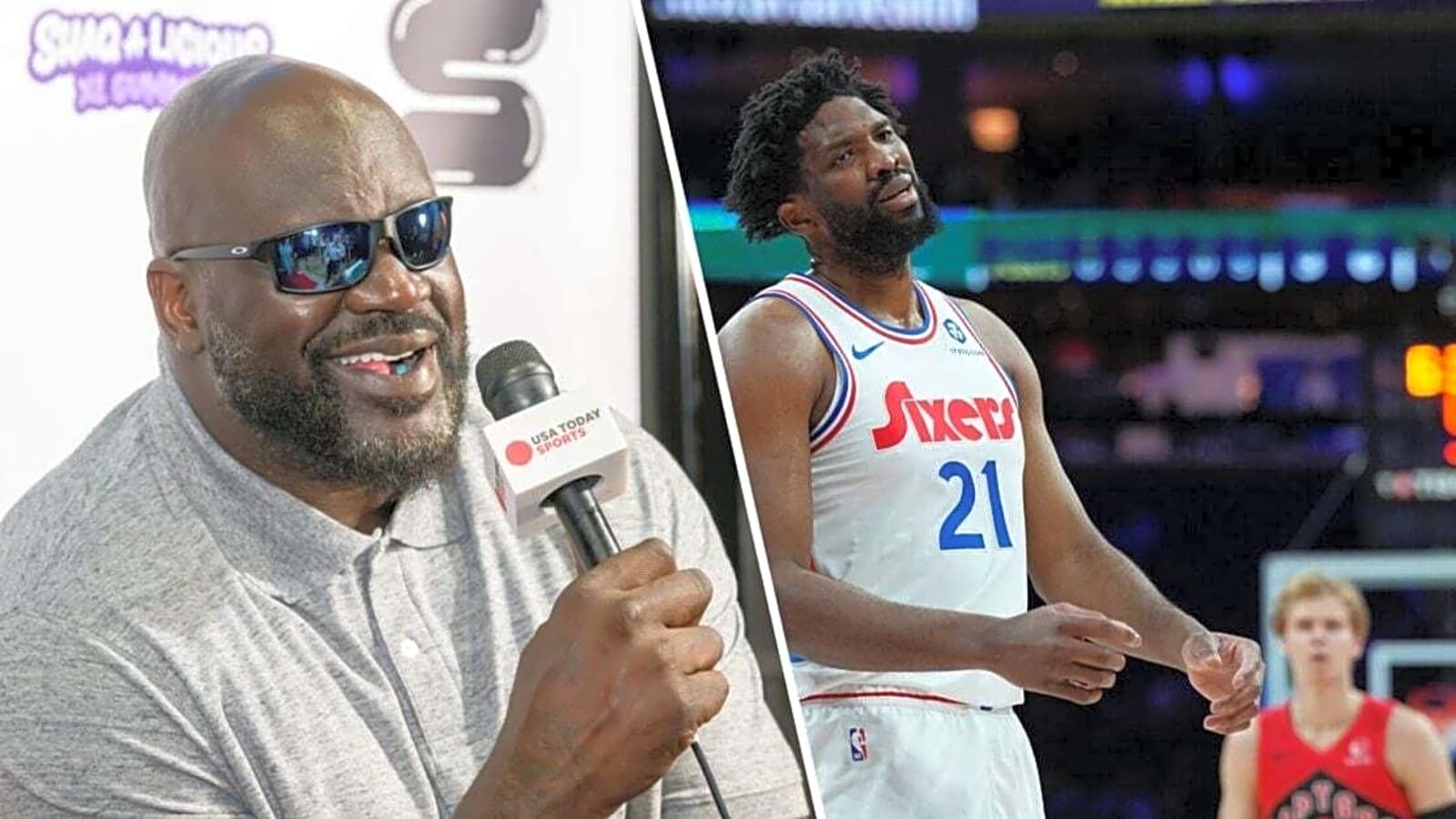 Shaquille O’Neal says what Joel Embiid told him about the 2000s shows 76ers star would have failed in his era