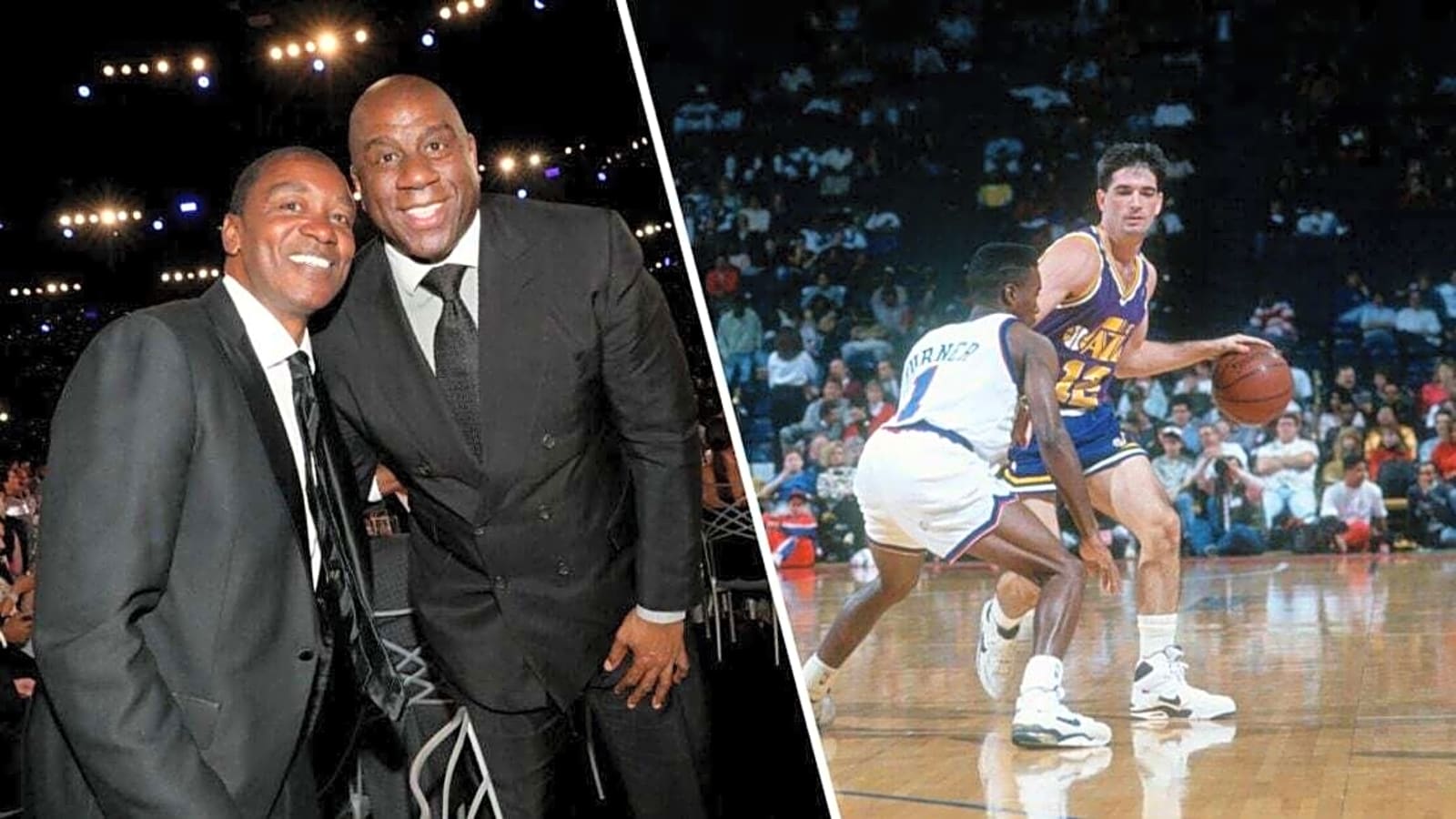 Magic Johnson made his feelings clear on Isiah Thomas’ NBA legacy, without ‘taking anything away’ from John Stockton