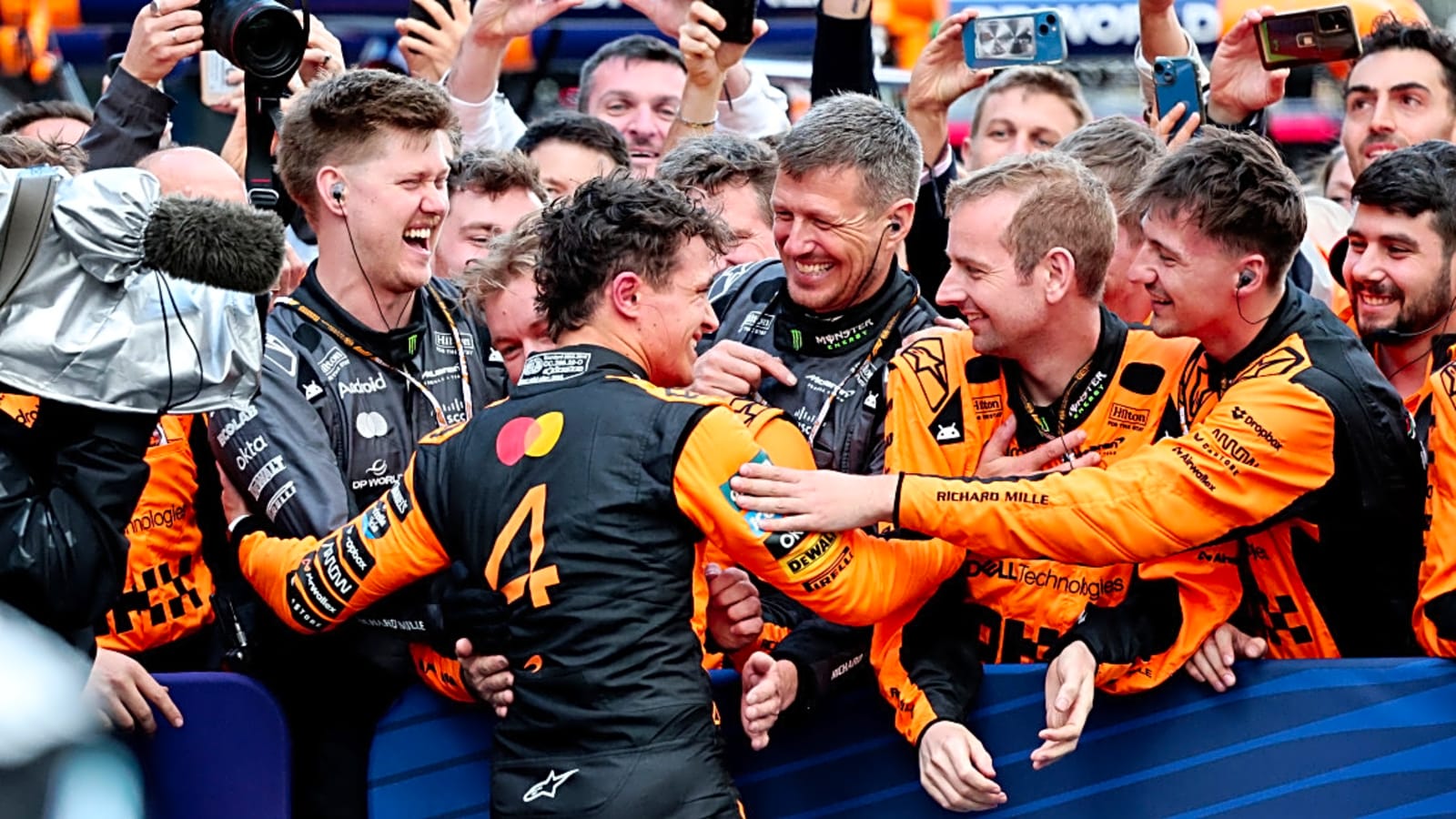 Lando Norris’ Scary Crash Left McLaren and Netflix Crew Scrambling in Saudi Arabia