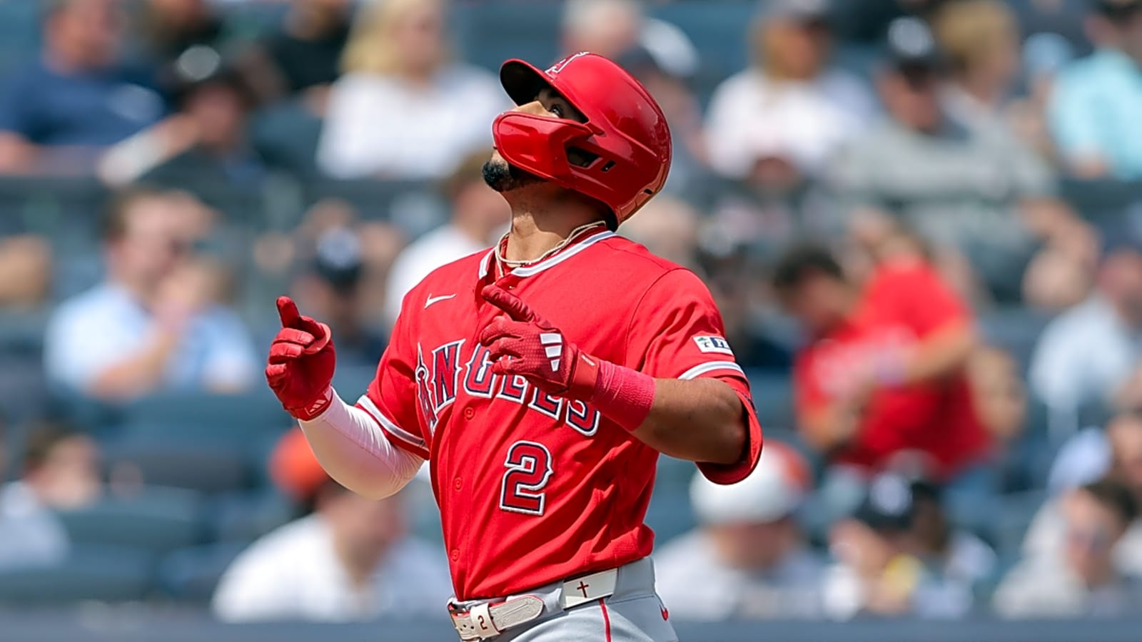 Watch: Angels dominate Yankees with impressive display of batting