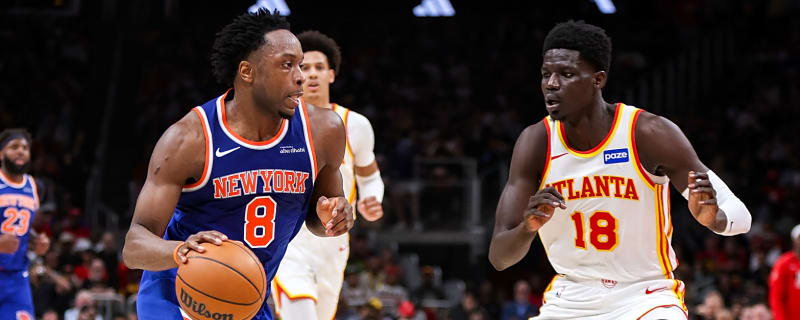 Knicks clinch series with historically dominant win over Hawks