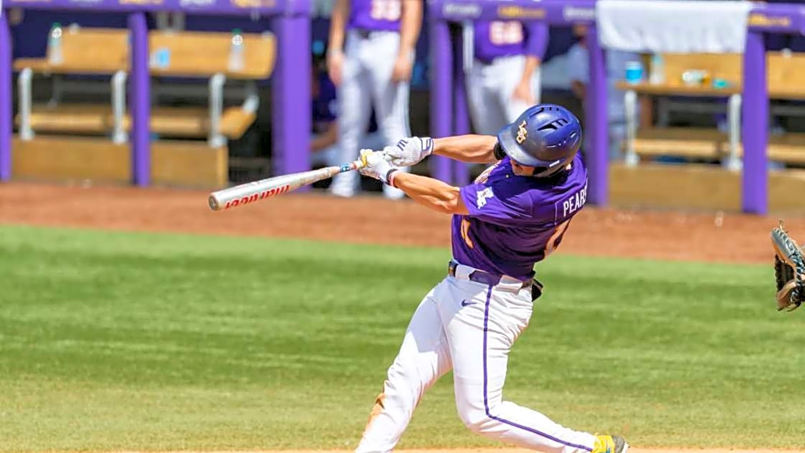 LSU’s Josh Pearson Reacts to Beating West Virginia