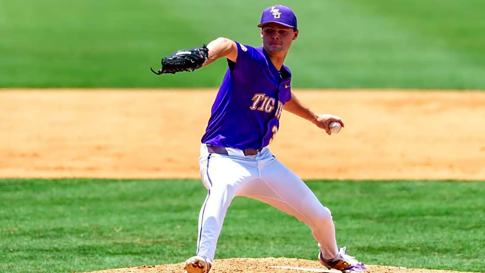 LSU Tigers Pitcher Kade Anderson Reacts to Beating West Virginia