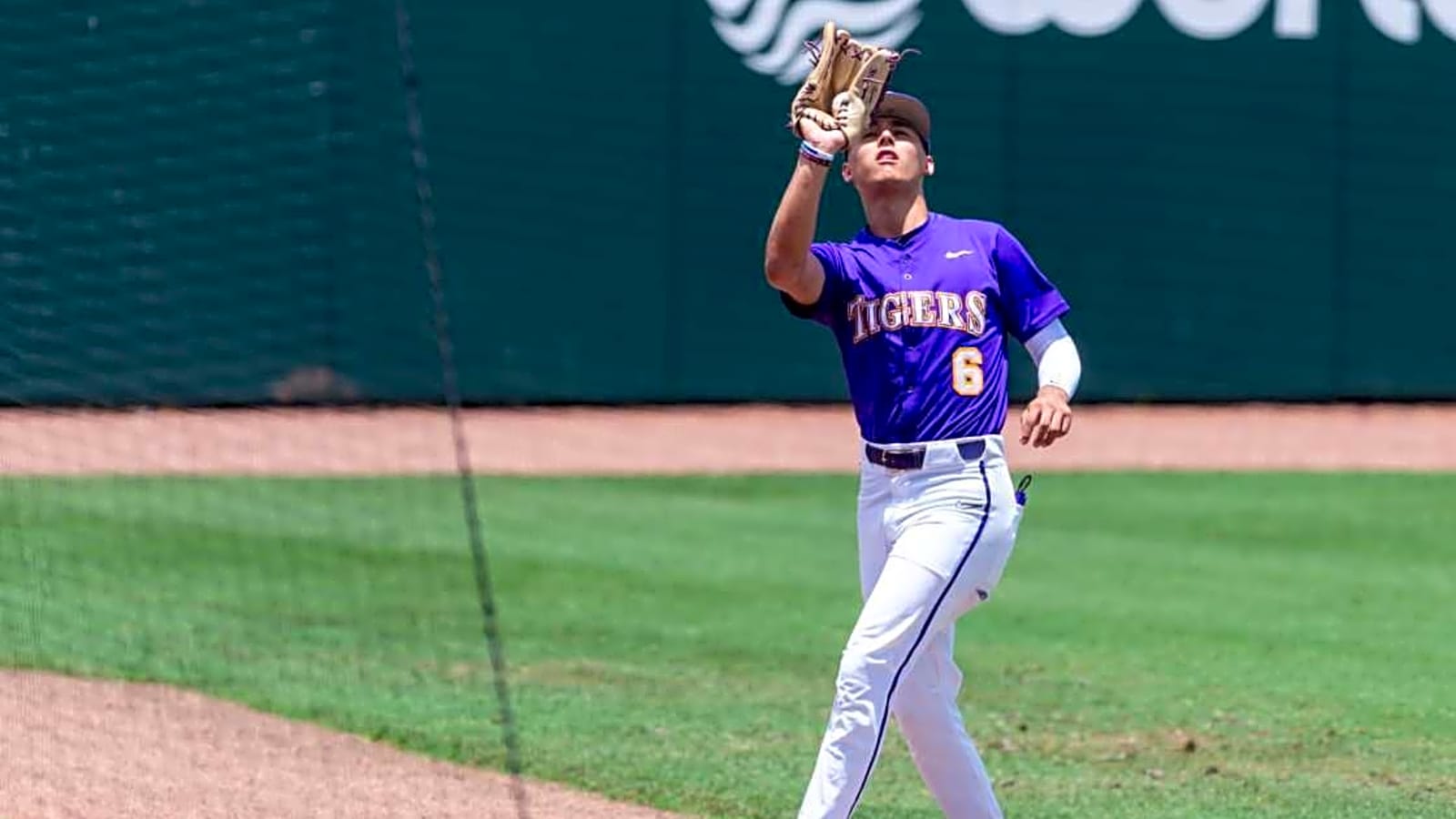 LSU Outfielder Derek Curiel Talks about Beating West Virginia