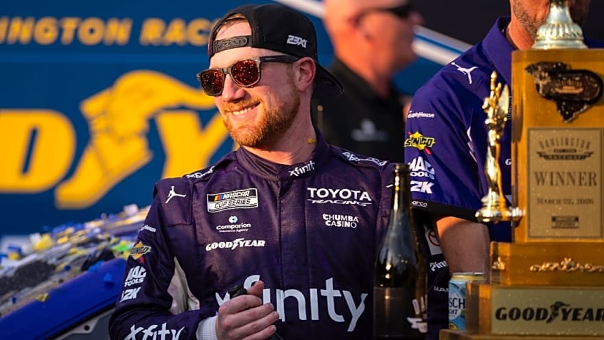 Jack Link’s 500 qualifying cancelled: Tyler Reddick on pole, lineup set for NASCAR Cup Series at Talladega