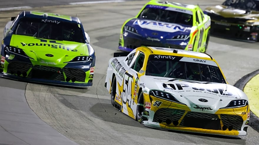 Denny Hamlin reacts to Martinsville Xfinity race, gives props for not turning it into a ‘s**t show’