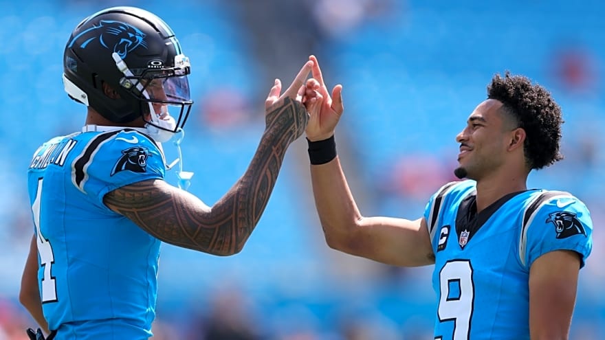 Panthers WR Tetairoa McMillan talks chemistry with Bryce Young: ‘It’s been a blessing’