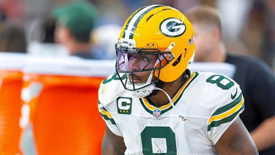 Packers RB Josh Jacobs blames MetLife Stadium turf for knee injury: ‘Bit me in the ass’