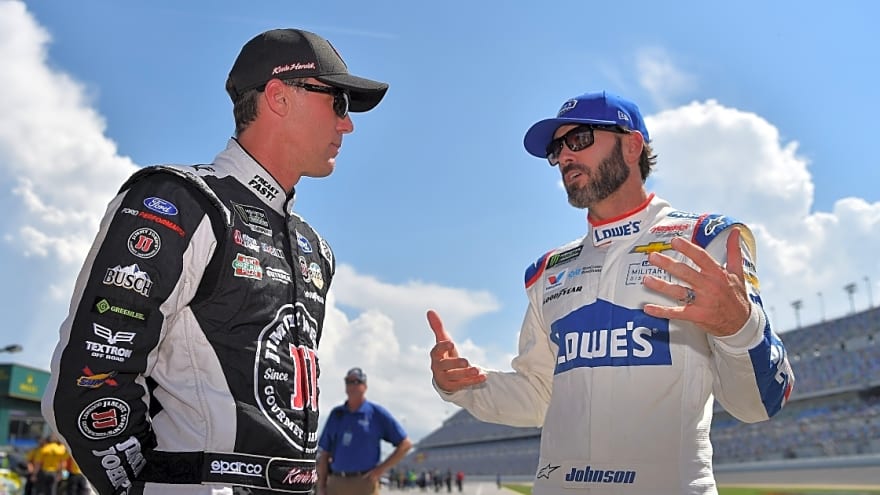 Kevin Harvick questions ‘weird’ legacy of Jimmie Johnson as NASCAR driver