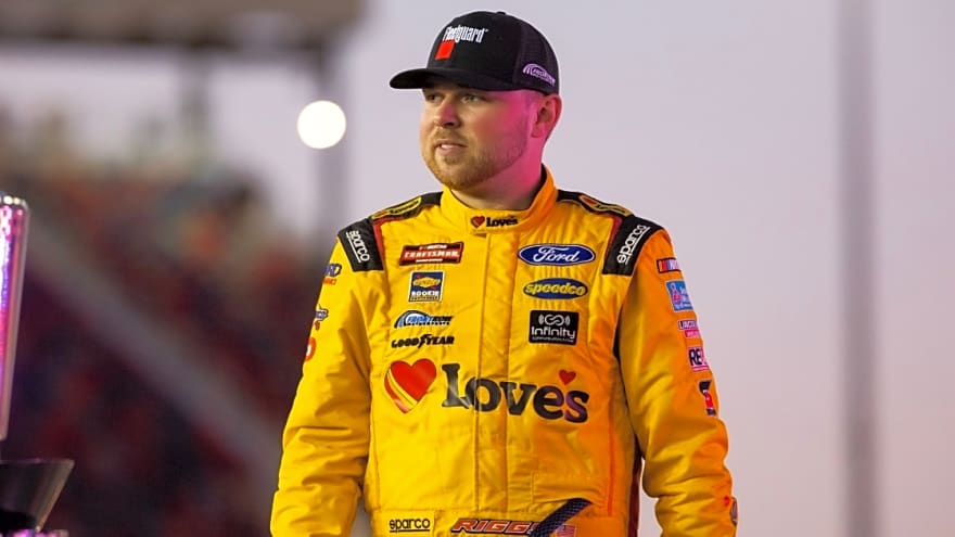 Layne Riggs reacts to Talladega wreck, bouncing back for top-five finish