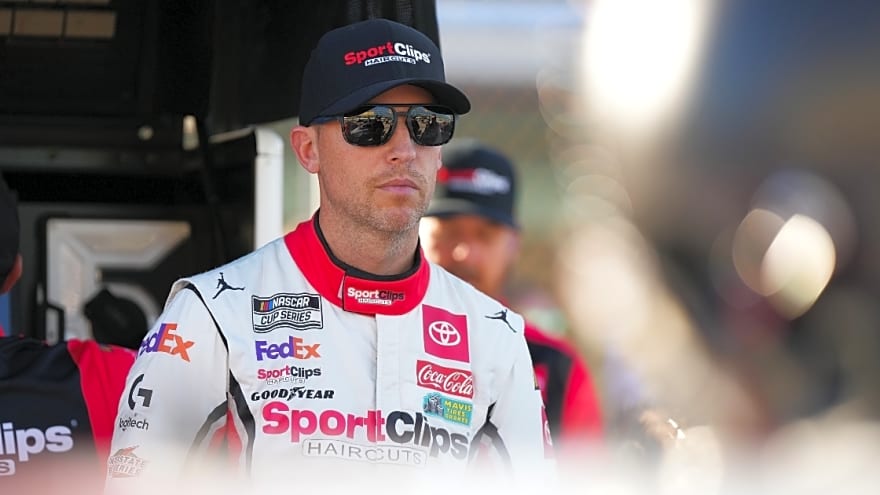 Denny Hamlin reveals Carl Edwards is shooting up list of NASCAR drivers he admires: ‘Respect him so much’
