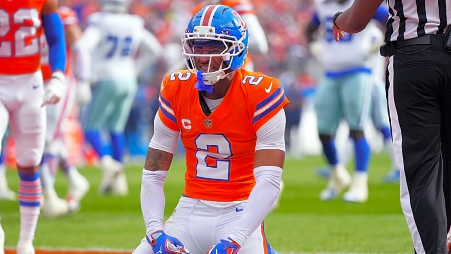 Patrick Surtain helped off field, into team locker room after suffering non-contact injury