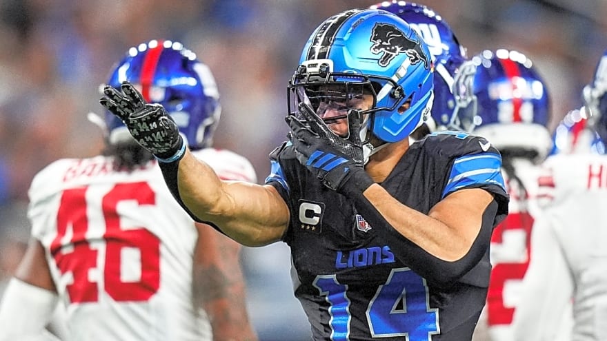 Amon-Ra St. Brown injury update: Inactives revealed for Cowboys vs. Lions TNF game