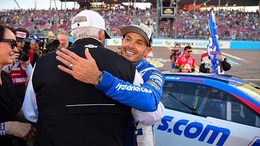 Kyle Larson reveals Rick Hendrick is always on TikTok