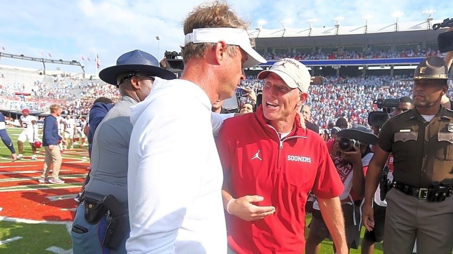 Ole Miss at Oklahoma odds: Opening point spread released