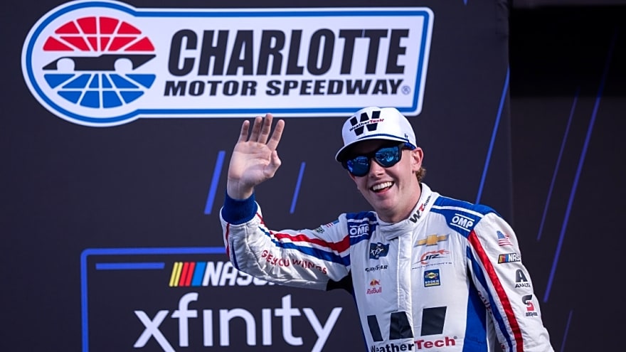 Connor Zilisch racing for Jim France owned Action Express Racing in 24 Hours of Daytona