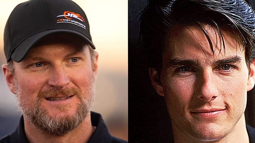 Dale Earnhardt Jr. recalls Tom Cruise visiting dad’s shop ahead of ‘Days of Thunder,’ praises effort
