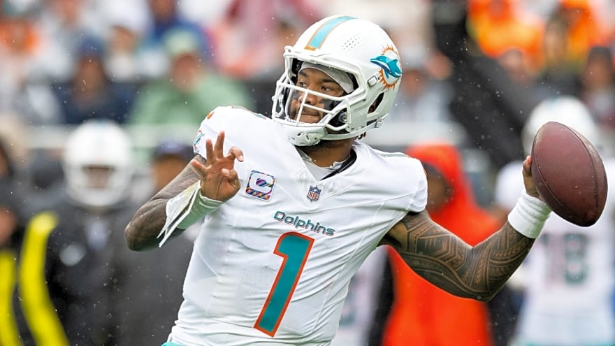 Dolphins HC Mike McDaniel reveals starter between Tua Tagovailoa, Quinn Ewers after QB benching vs. Browns