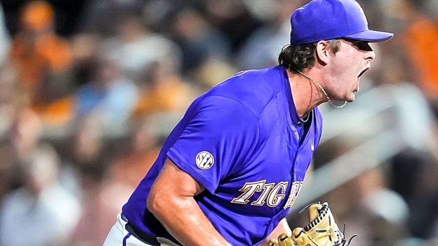 Philadelphia Phillies select LSU pitcher Deven Sheerin in 2026 MLB Draft