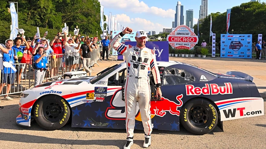 Shane van Gisbergen praises ‘great young driver’ Connor Zilisch after duel in Chicago Xfinity race
