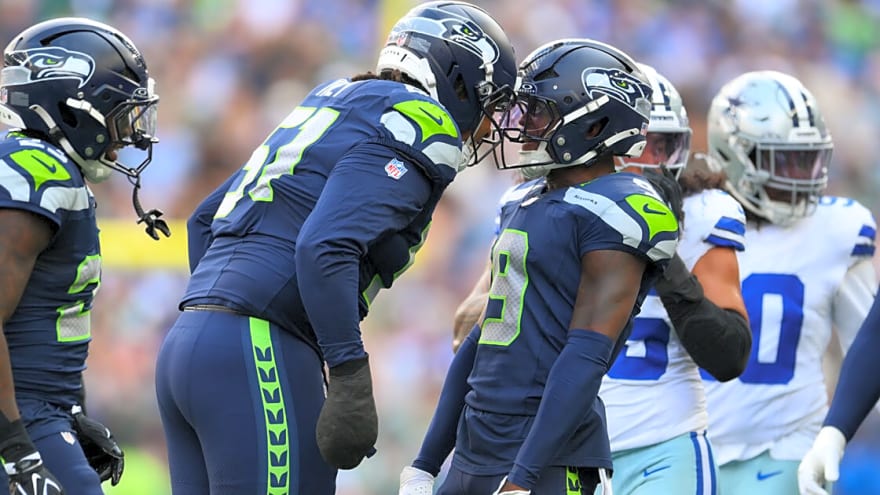 Seattle Seahawks safety Bud Clark carted off with apparent lower leg injury in preseason game
