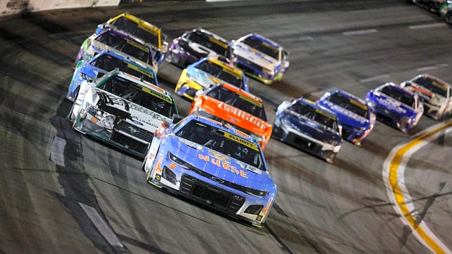 Denny Hamlin claims 23-car wreck was ‘best thing that happened’ for quality of NASCAR Atlanta race