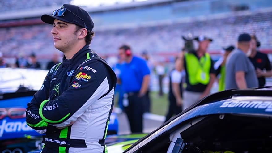 Denny Hamlin addresses whether NASCAR should suspend Sam Mayer for post-race Jeb Burton incident