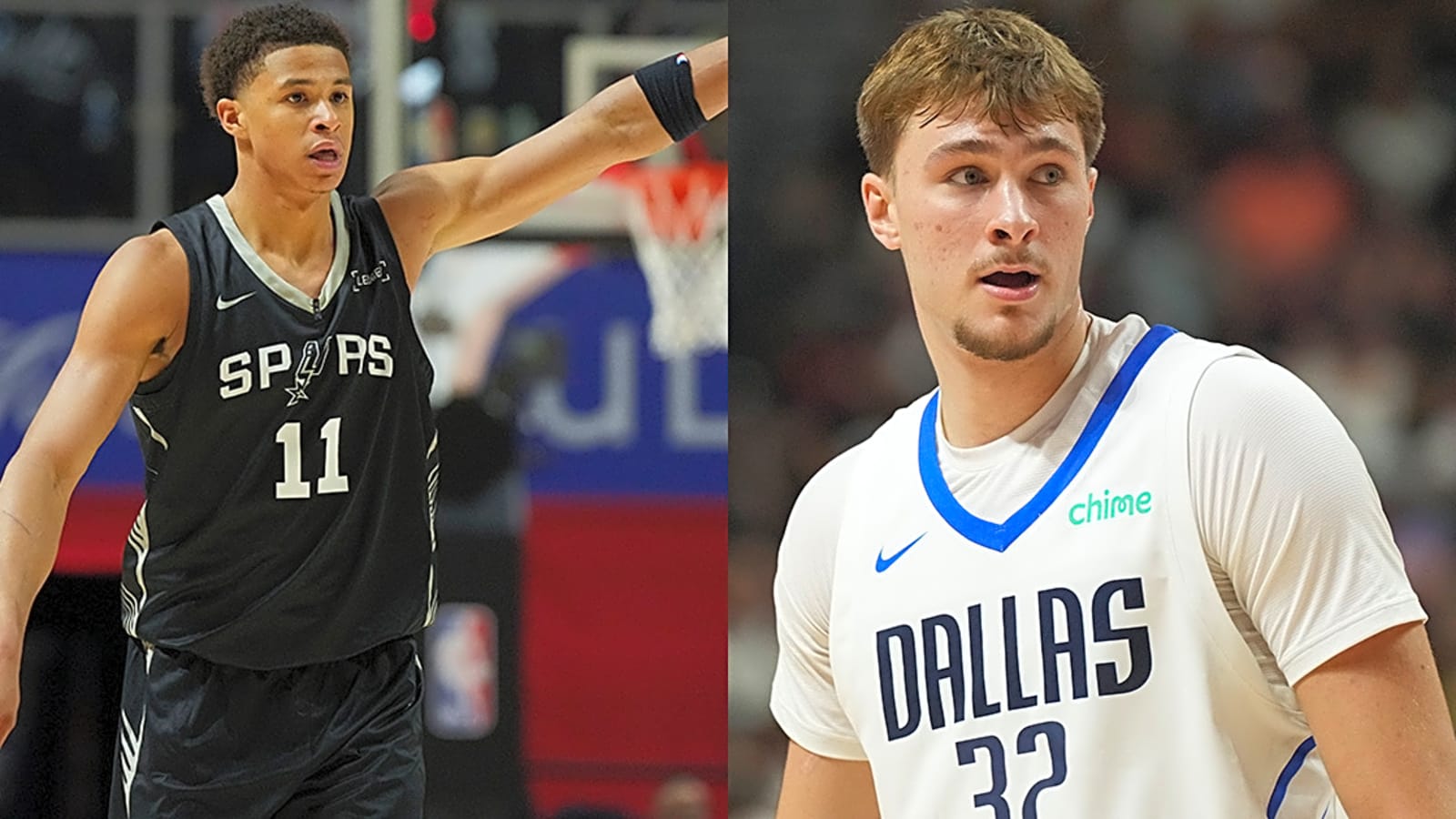 Carter Bryant locks down Cooper Flagg, forces turnover early in NBA Summer League