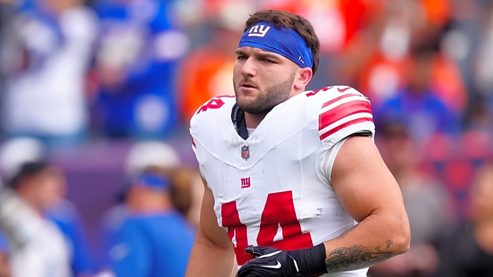 Cam Skattebo apolgizes for comments made about CTE, asthma