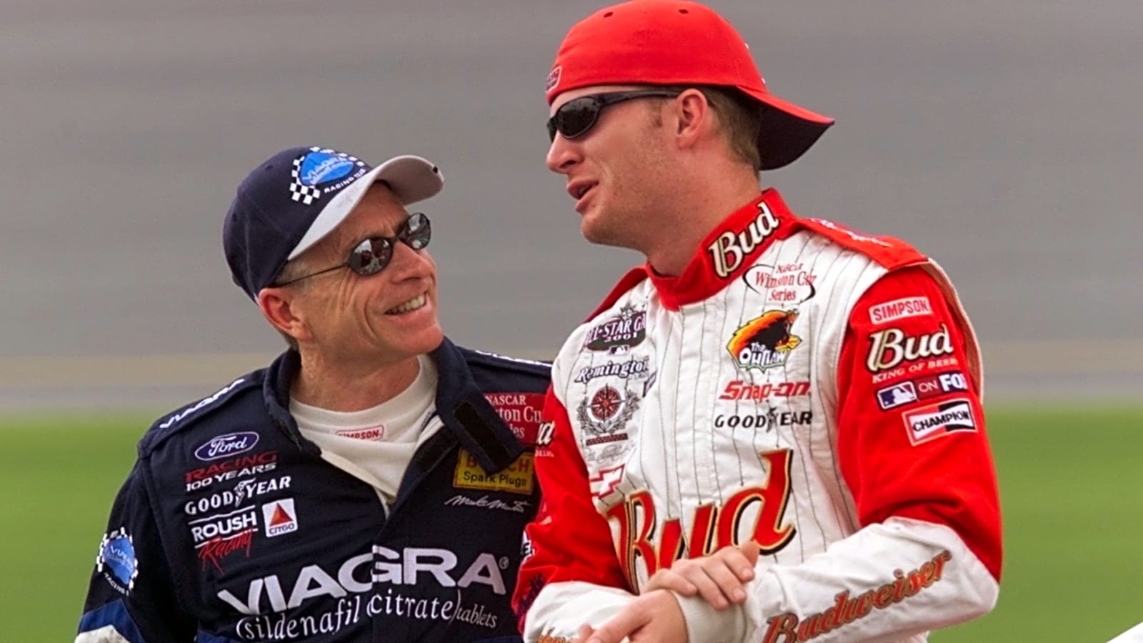 Dale Earnhardt Jr. unveils new Budweiser, MLB No. 8 paint scheme for 2025 Speedway Classic