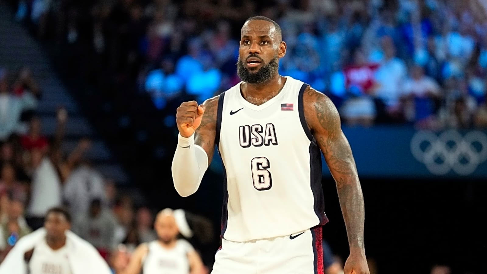 LeBron James on playing in the 2028 Olympics in Los Angeles: ‘I don’t see that happening’