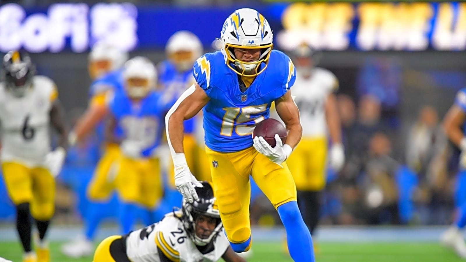 Chargers WR Ladd McConkey throws hat in the ring for 2028 US Olympic flag football team