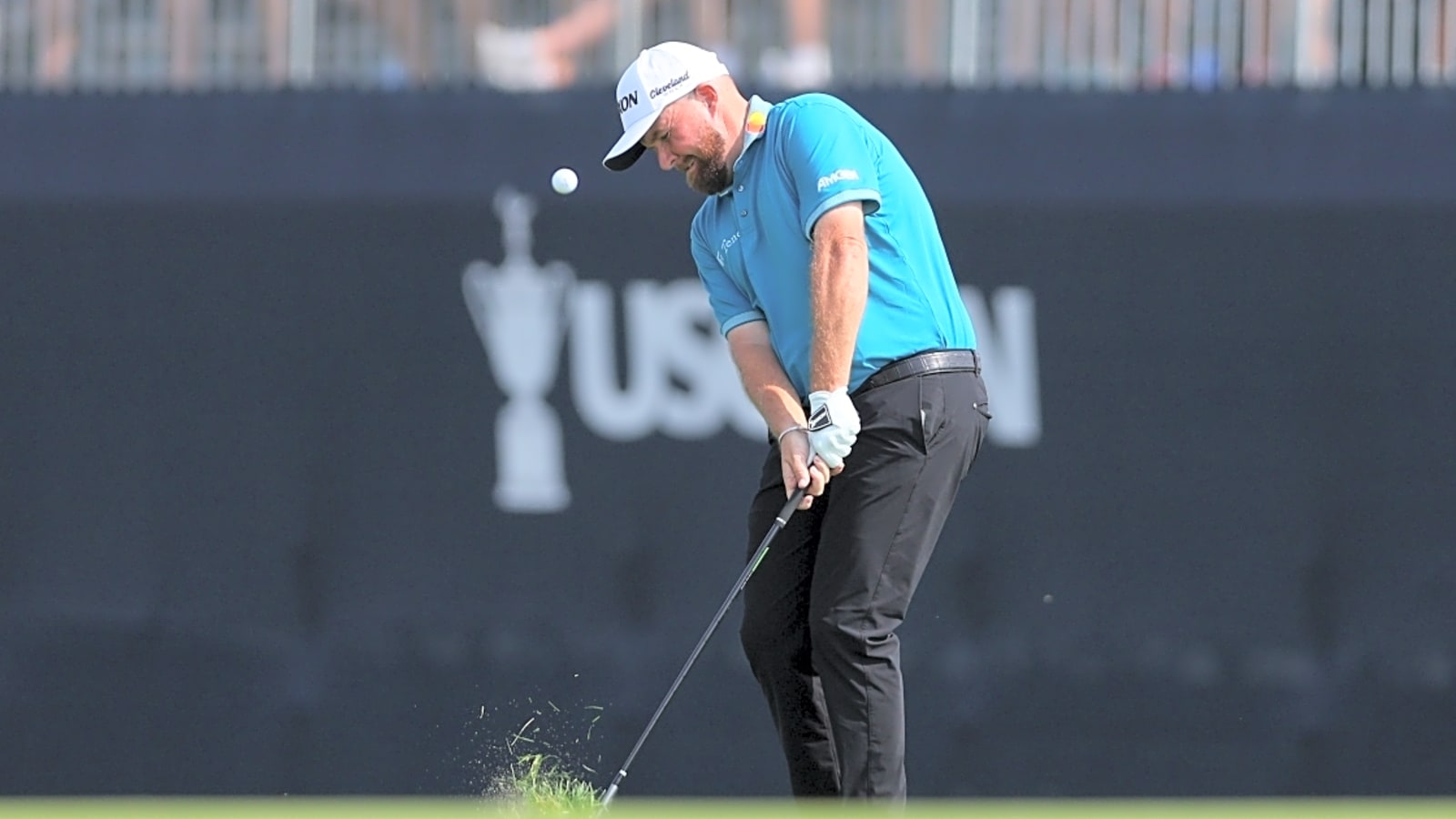 Shane Lowry holes out from 160 yards for eagle at US Open