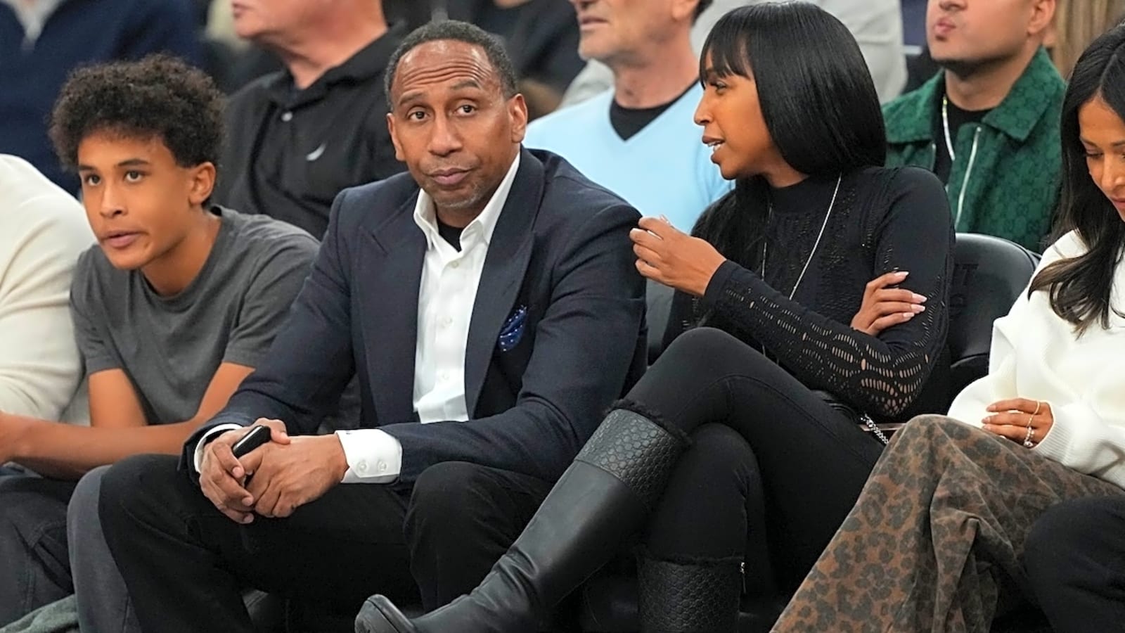 Stephen A. Smith fires back at critics following viral Solitaire video: ‘Kiss my ass’