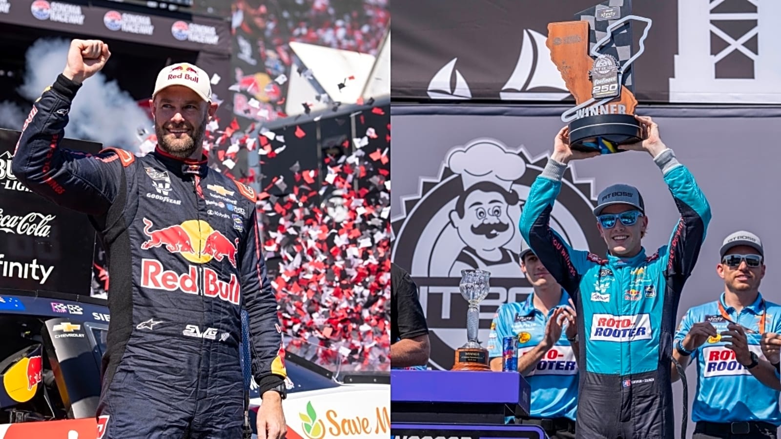 Shane van Gisbergen sends message to Connor Zilisch after winning NASCAR Cup Series Sonoma race