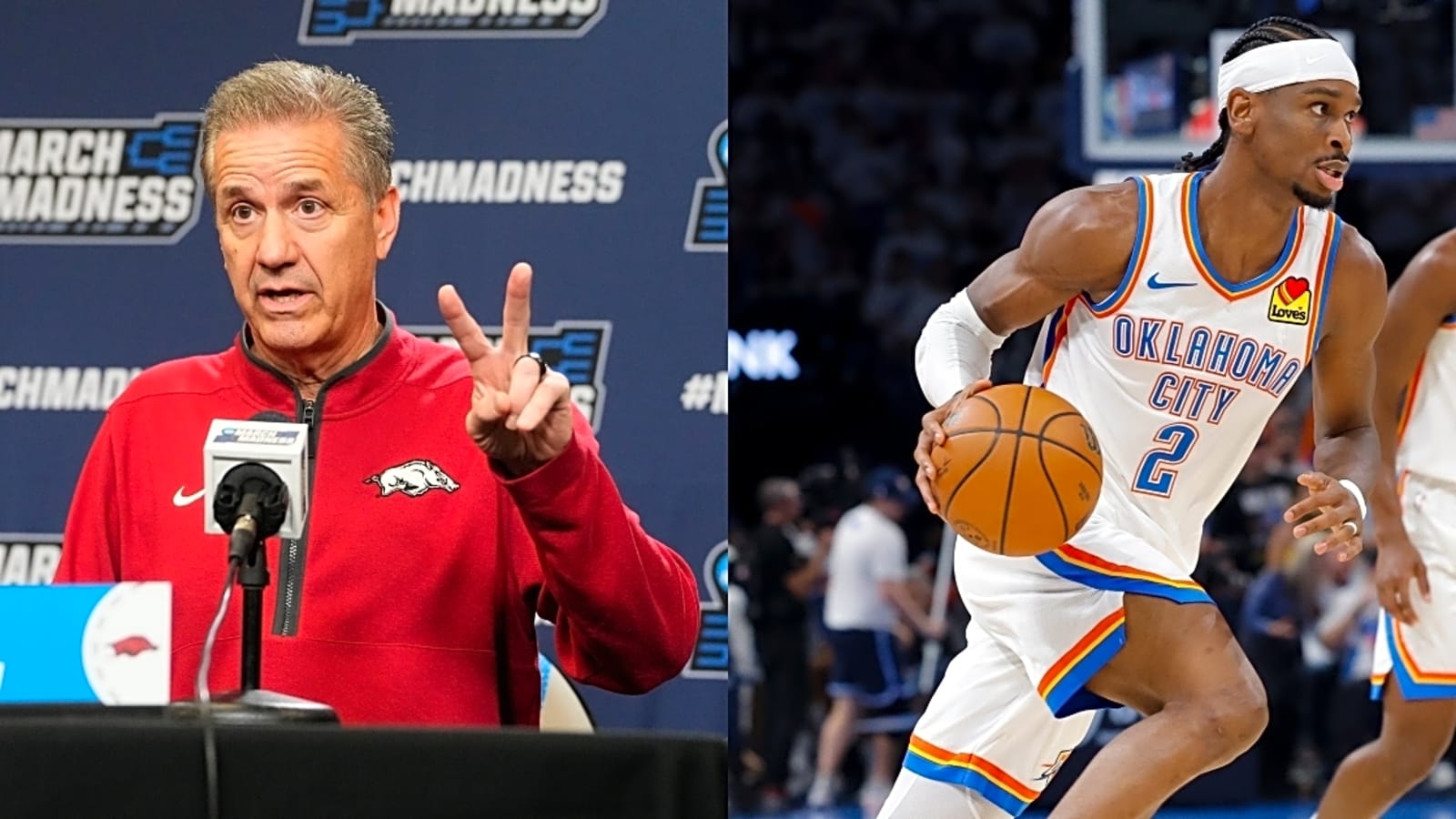 John Calipari believes the NBA wants Shai Gilgeous-Alexander to be the face of the league