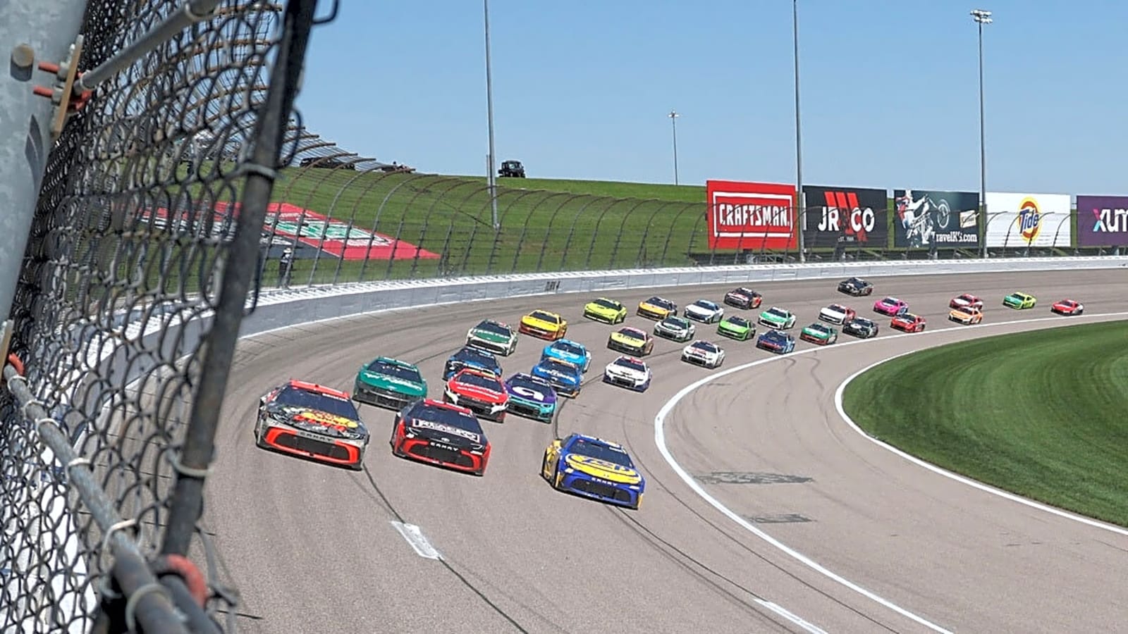 Full results for 2026 NASCAR Cup Series AdventHealth 400 at Kansas Speedway