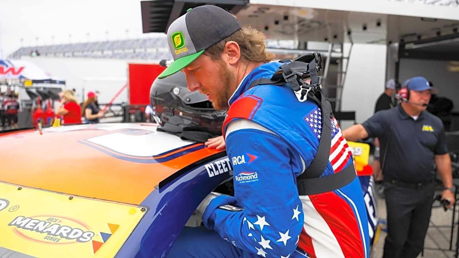 Cleetus McFarland apologizes for causing ARCA crash at Charlotte
