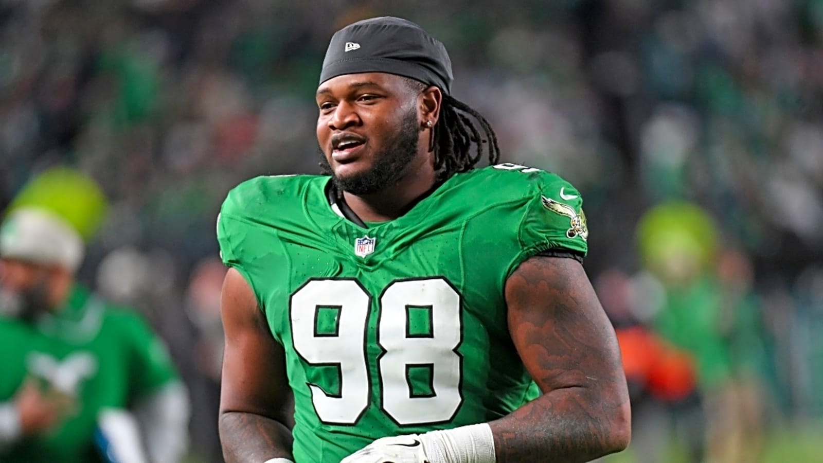 Eagles DT Jalen Carter gets epic tattoo across torso, arms ahead of 2025 NFL season