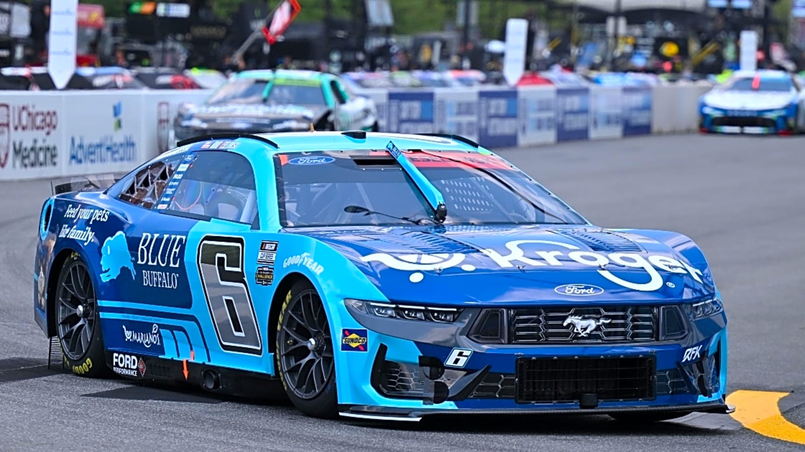 Brad Keselowski reacts to early wreck, DNF in Chicago Street Race