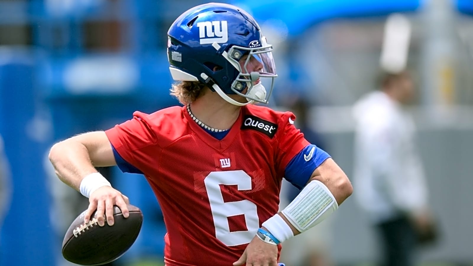 Jaxson Dart said Giants No. 2 jersey number cost ‘too much’