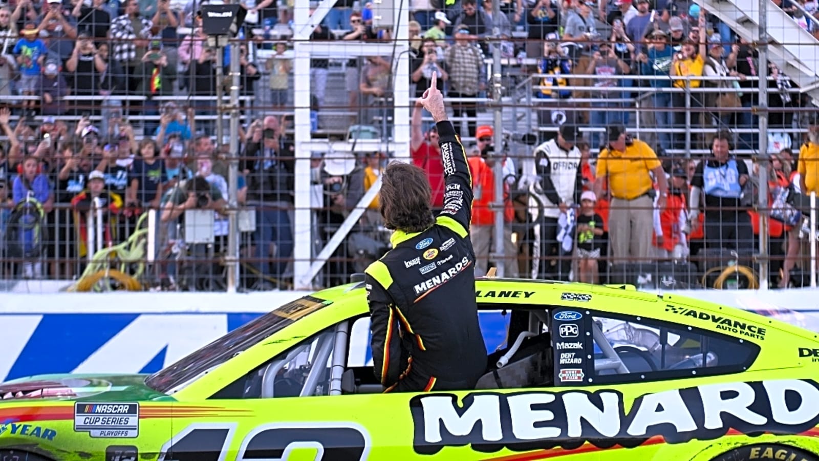 Ryan Blaney addresses ‘pressure’ of NASCAR Playoffs after Loudon victory