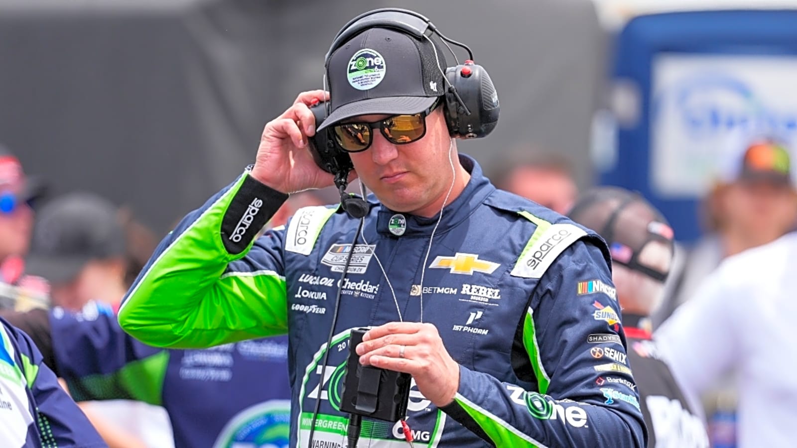 Kyle Busch reacts to Bubba Wallace, Alex Bowman feud, Chicago scrap