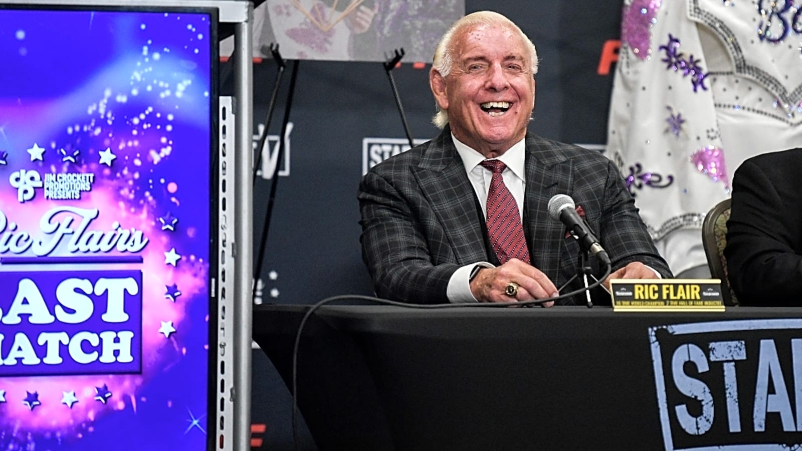 Wrestling legend Ric Flair cancer-free after second bout with skin cancer