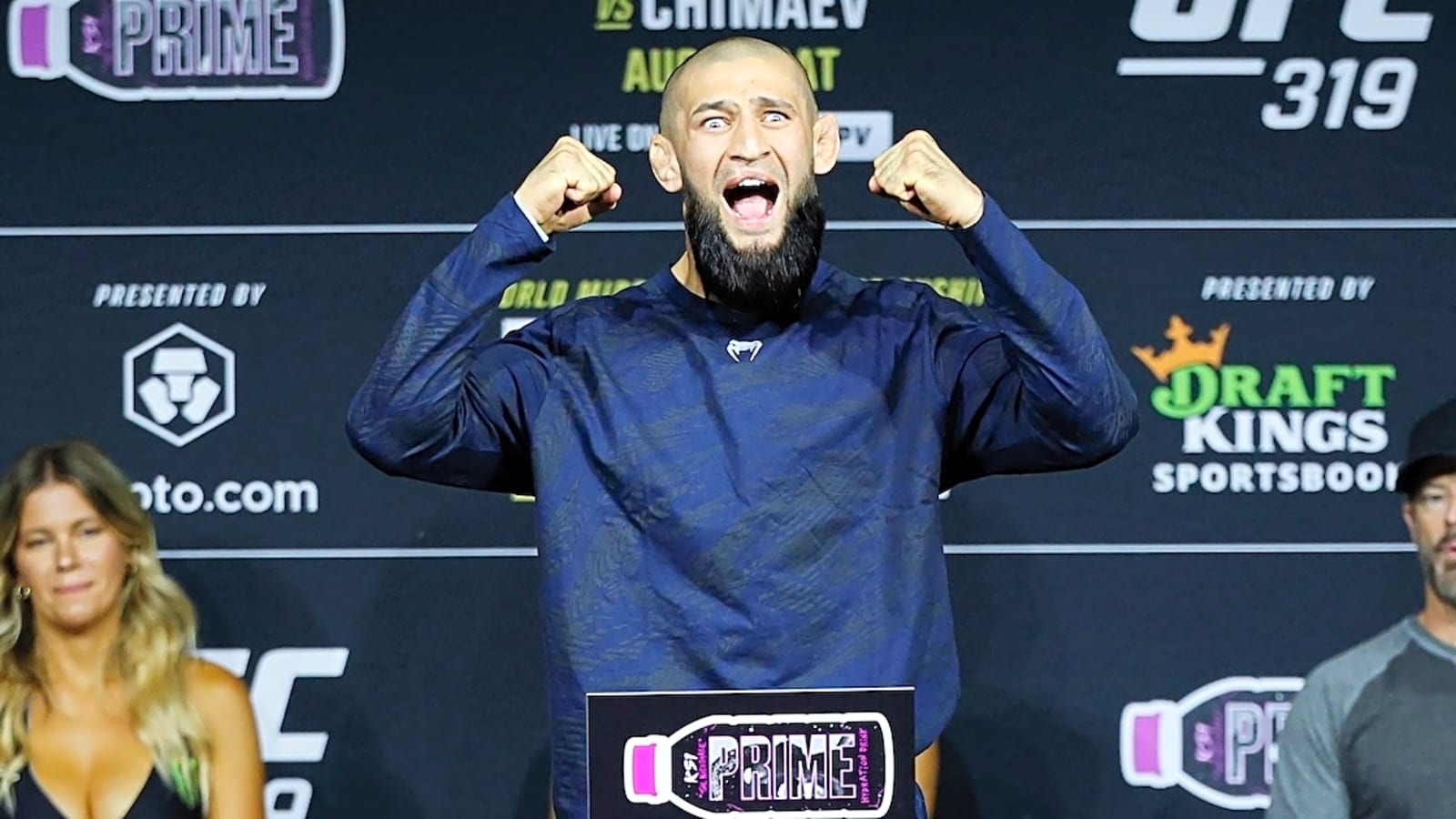RAF 08: UFC Middleweight champion Khamzat Chimaev signs with Real American Freestyle