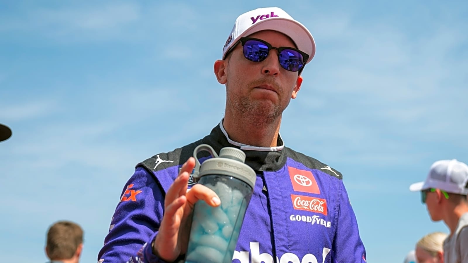 Denny Hamlin shuts down ‘shill’ argument surrounding NASCAR fans: ‘Made that abundantly clear’