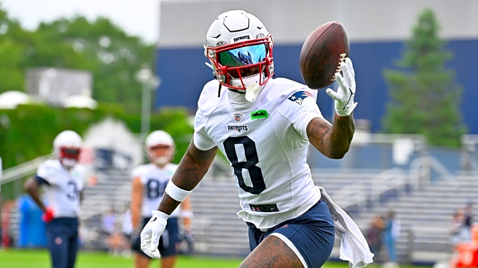 Report: New England Patriots WR Stefon Diggs facing felony strangulation, assault charges